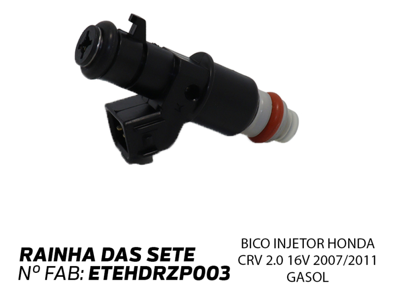 Bico injetor RAINHA DAS SETE CR-V 2.0 16V 2007 2008 2009 2010 2011